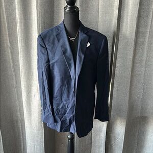 Brooks Brothers Blue Sport Coat Classic Tailored Wool
